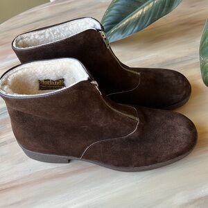 Morelands Sheepskin Ankle Boots